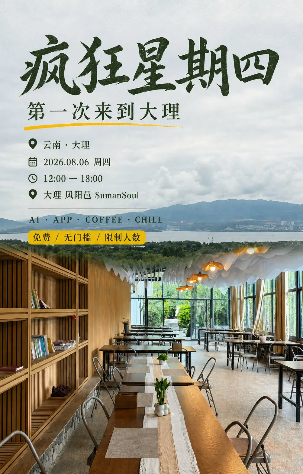 疯狂星期四・大理场・在苍山与洱海之间 Vibe Coding